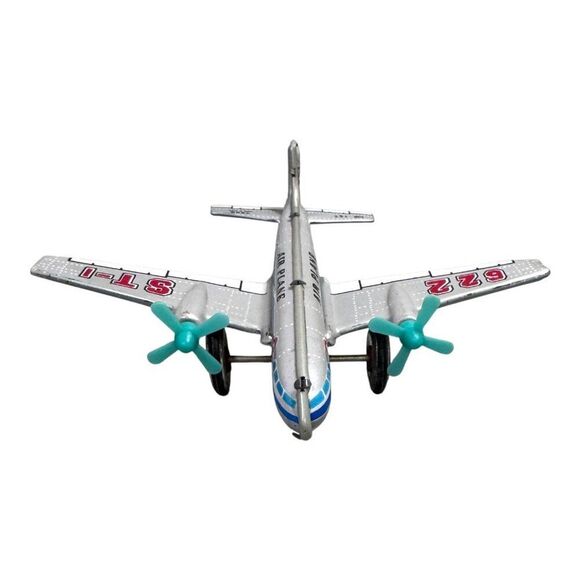 Vintage Tin Toy Airplane ST-1 Model 622 Collectible Original Box Collectors - Picture 2 of 6